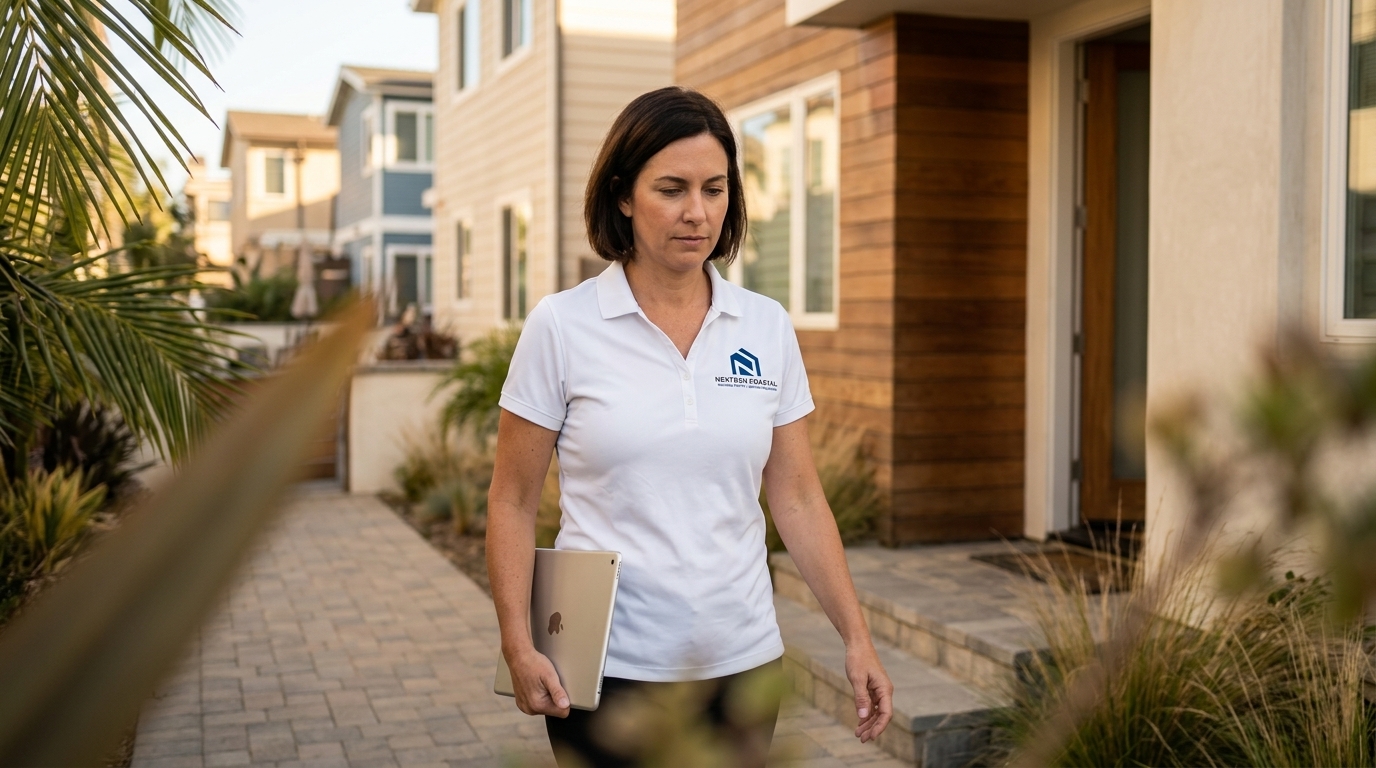 Hermosa Valley neighborhood in Hermosa Beach, California, Residential core with SFRs and small multifamily