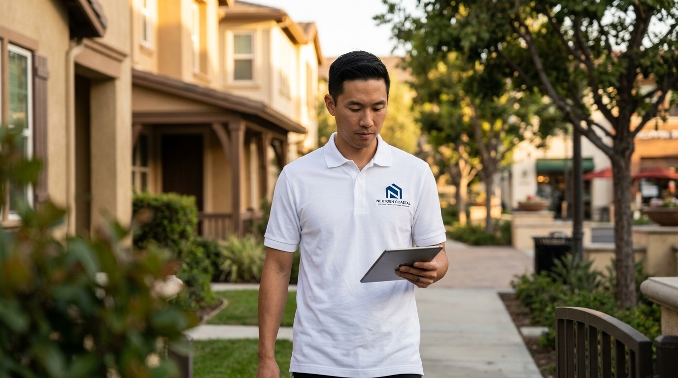 Aliso Viejo Town Center neighborhood in Aliso Viejo, California, Central area near shopping, dining, and community amenities
