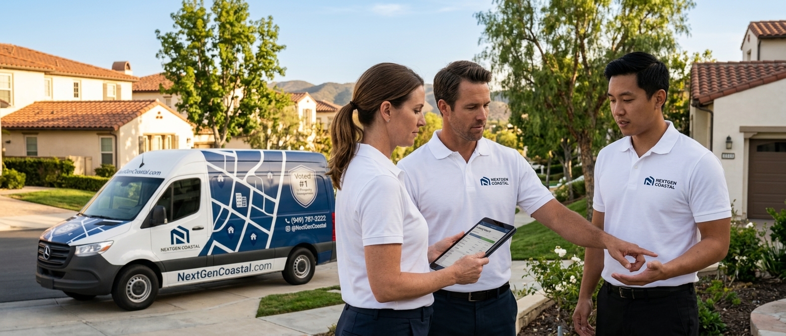 Laguna Niguel property management by NextGen Coastal, rental property managers on the job