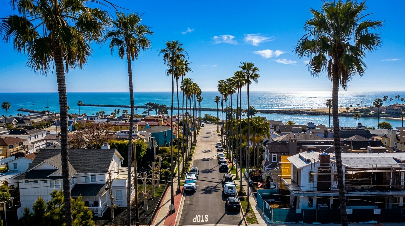 Newport Beach, California rental market, coastal property scene