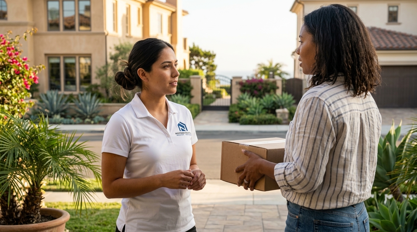 Newport Coast neighborhood in Newport Beach, California, Gated luxury communities with oceanview estates commanding premium rents