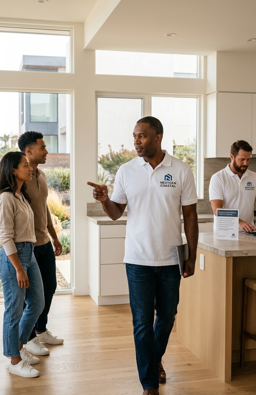Newport Coast rental tenant tour, Newport Coast property management by NextGen Coastal