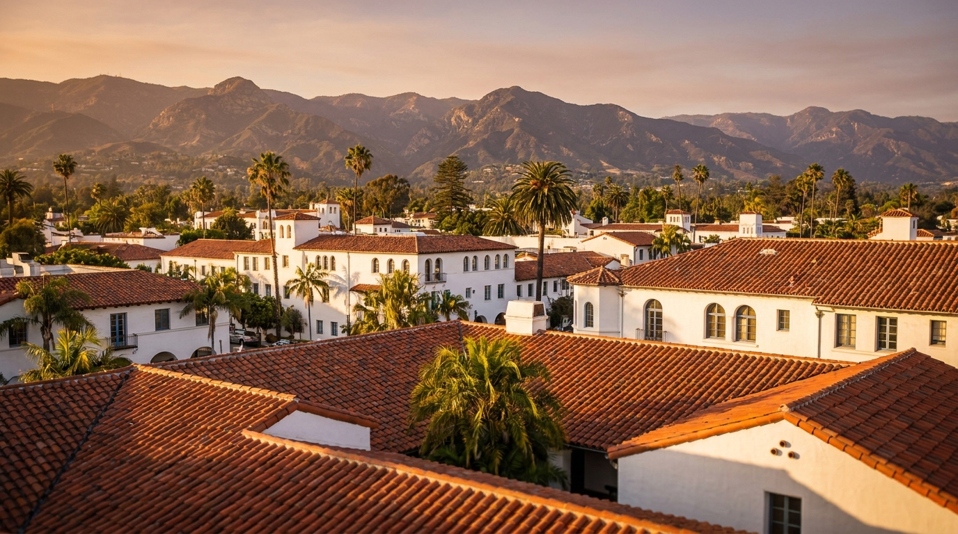 Lifestyle scene from the Santa Barbara County coastal property market