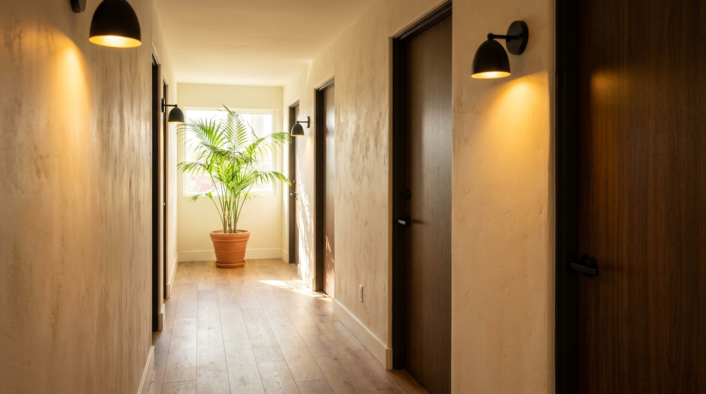 Apartment interior common area