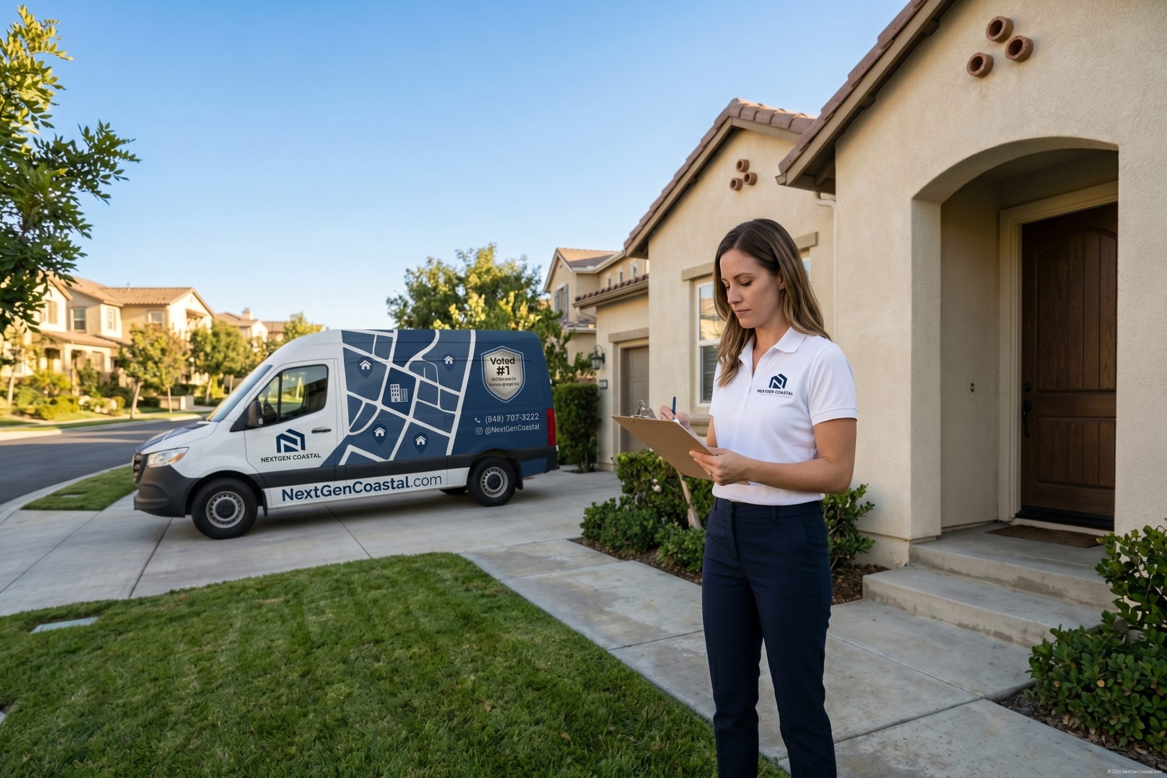 NextGen Coastal property management service tiers, single-family, multifamily, HOA, luxury, and short-term rentals from Santa Barbara to San Diego