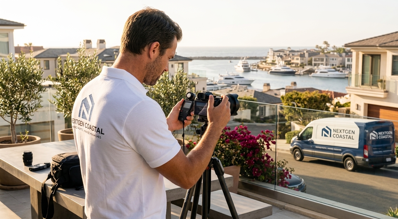 Hospitality-grade linens, restocked consumables, and a 4-hour, vacation rental management California by NextGen Coastal